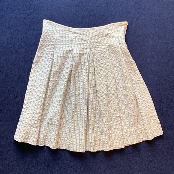 Vintage Robin Howe striped A-line skirt 12 - Picture 1 of 8